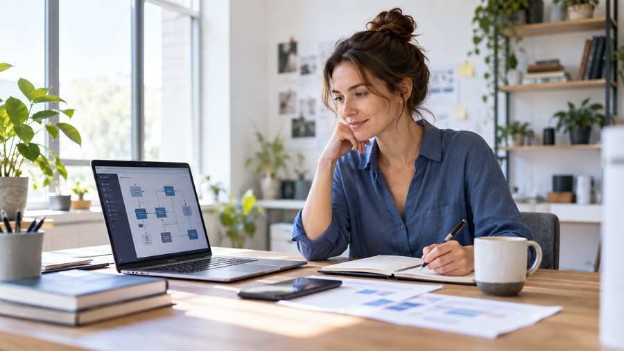 Founder planning an AI business